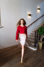 Load image into Gallery viewer, Platonic | Skirt with Organza Overlay