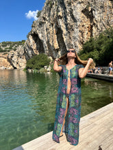 Load image into Gallery viewer, Cosmos | Sleeveless Maxi Kimono