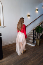 Load image into Gallery viewer, Platonic | Skirt with Organza Overlay