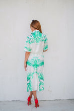 Load image into Gallery viewer, Jenga | Silk A-line Midi Skirt