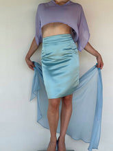 Load image into Gallery viewer, Undercurrent | High-Waist Pencil Skirt with Wrap
