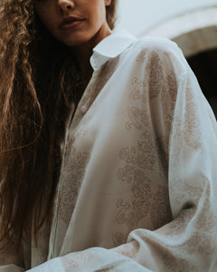 Pure | Chiffon Oversized Shirt