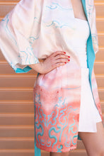 Load image into Gallery viewer, Fondale | Cotton Satin Kimono
