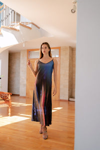 Brush | Silk Maxi Dress